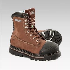 Dakota Women’s 8” Steel Toe Workboots